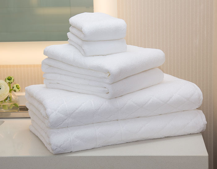 Allure De Luxe 100% coton Mosaïque Design Serviette de bain serviette de bain drap 550gsm 